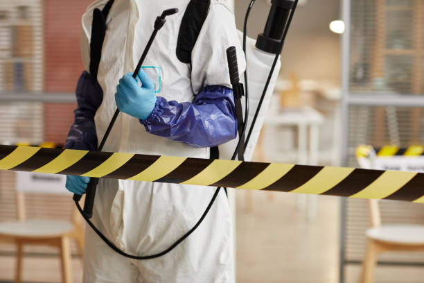 Professional Biohazard Cleanup technician working in Twain Harte, CA
